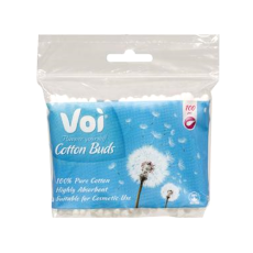 Cotton Earbuds 100's, in re-sealable bag